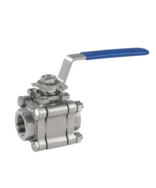 3-Piece Threaded Ball Valve